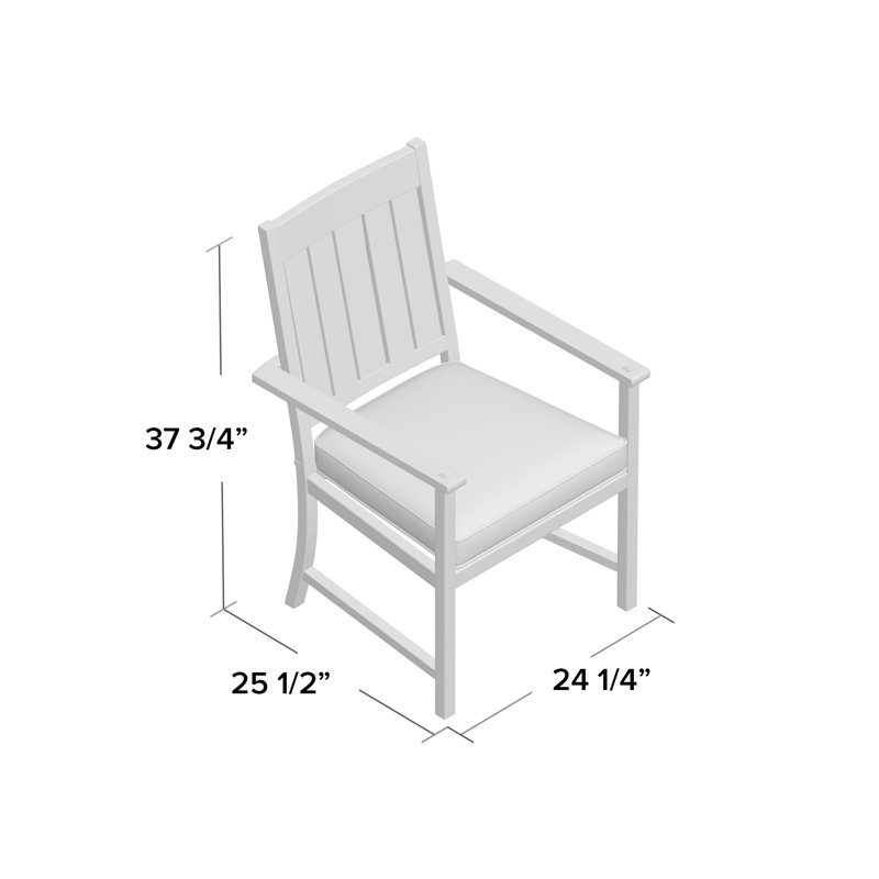 Chaise avec accoudoirs Croquet - gris ardoise, Dentelle Rollo, Welt, Gris ardoise