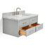 Ensemble de meuble-lavabo simple mural 43 po Macolm-266986722-266986749