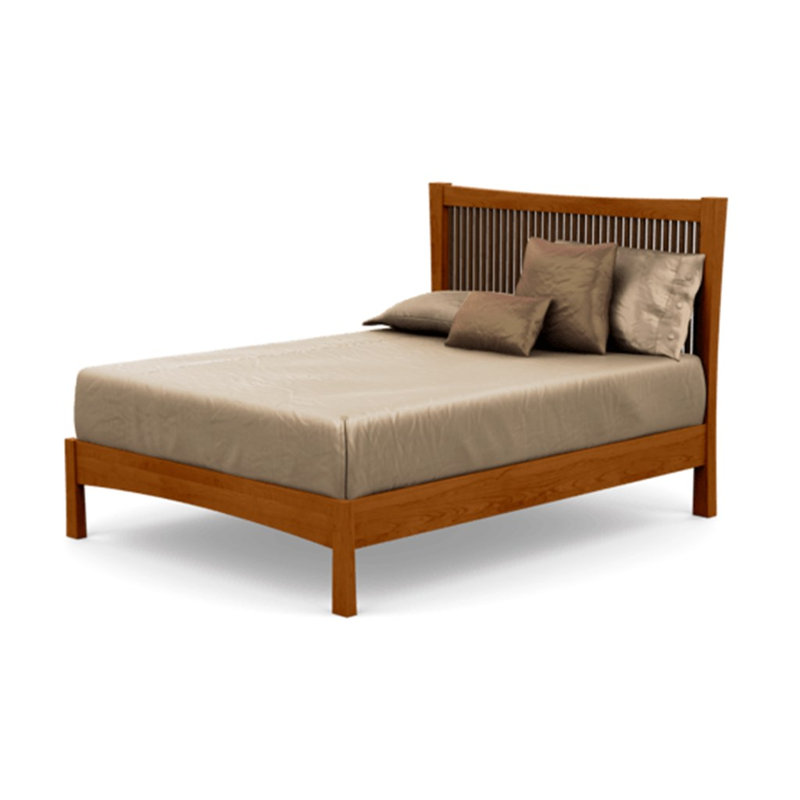 Berkeley Bed, King, Smoke Cherry, Conventional