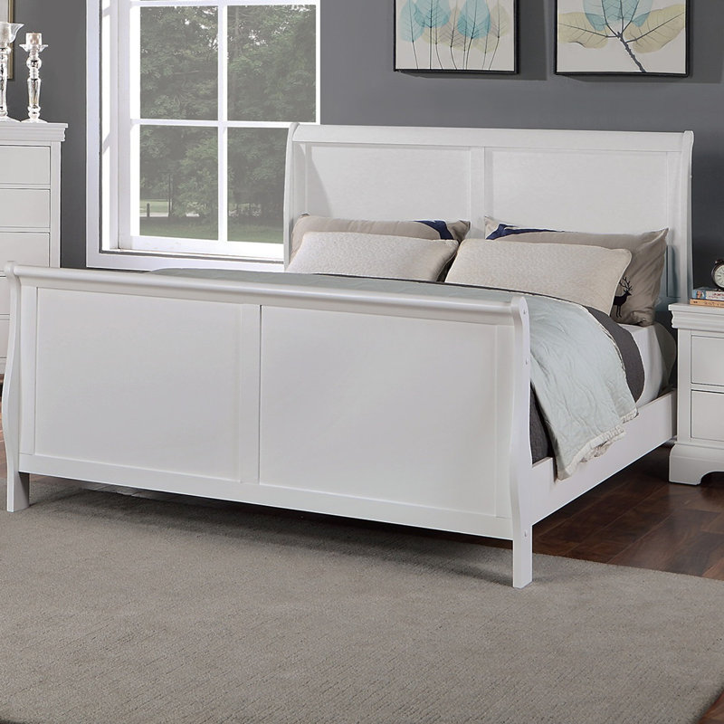 Ensemble de lit de style contemporain 1pc, Très grand californien