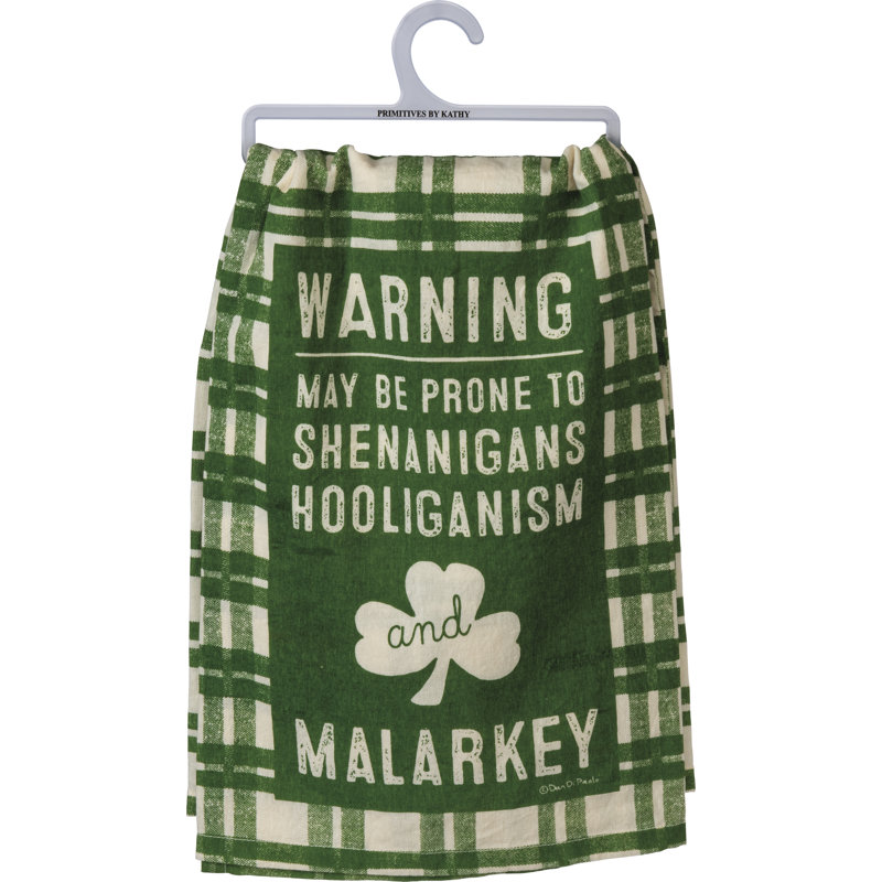  May Be Prone To Shenanigans Kitchen Towel - 28" X 28"