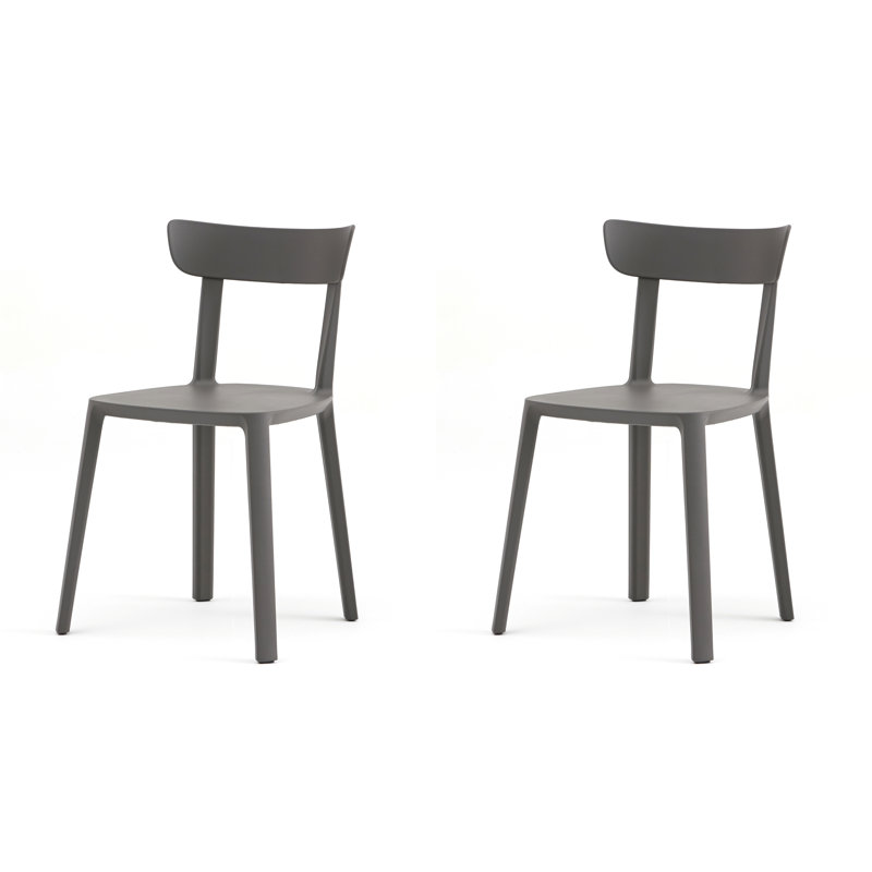 Cadrea Side Chair, Dark Brown