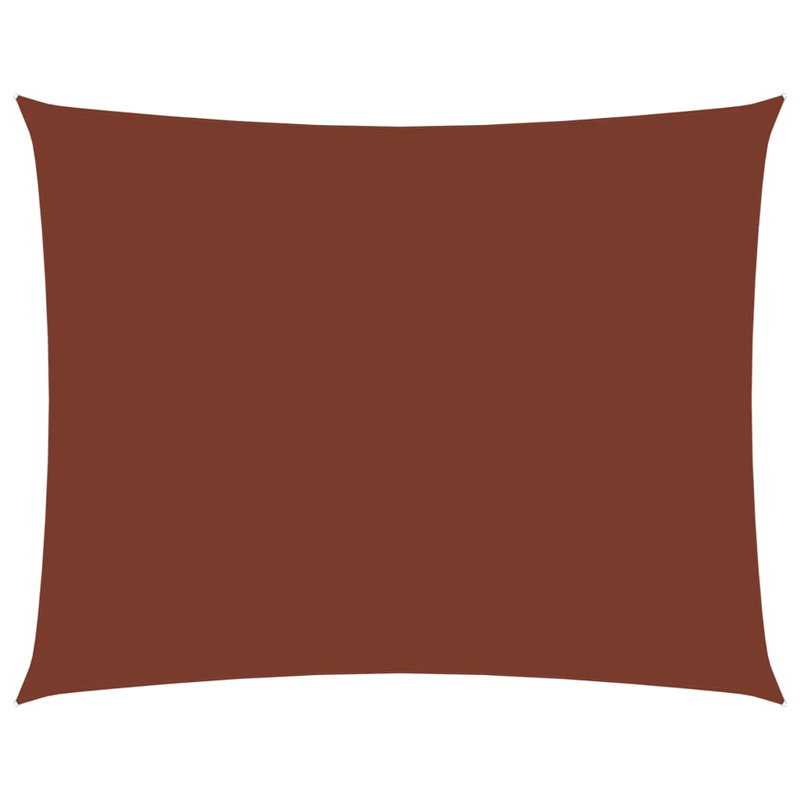 Pevely Rectangular Shade Sail, 3.5m W x 2m L, Terracotta