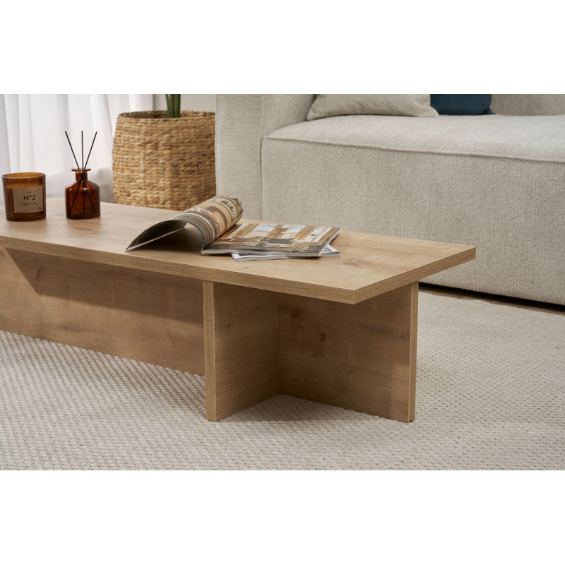 Coffee Table, Sapphire Oak, 45cm H x 120cm W x 30cm D