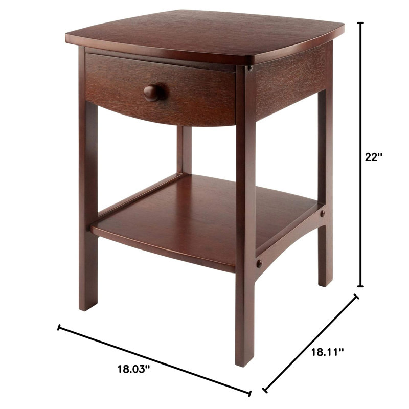 Nitzan End Table with Storage