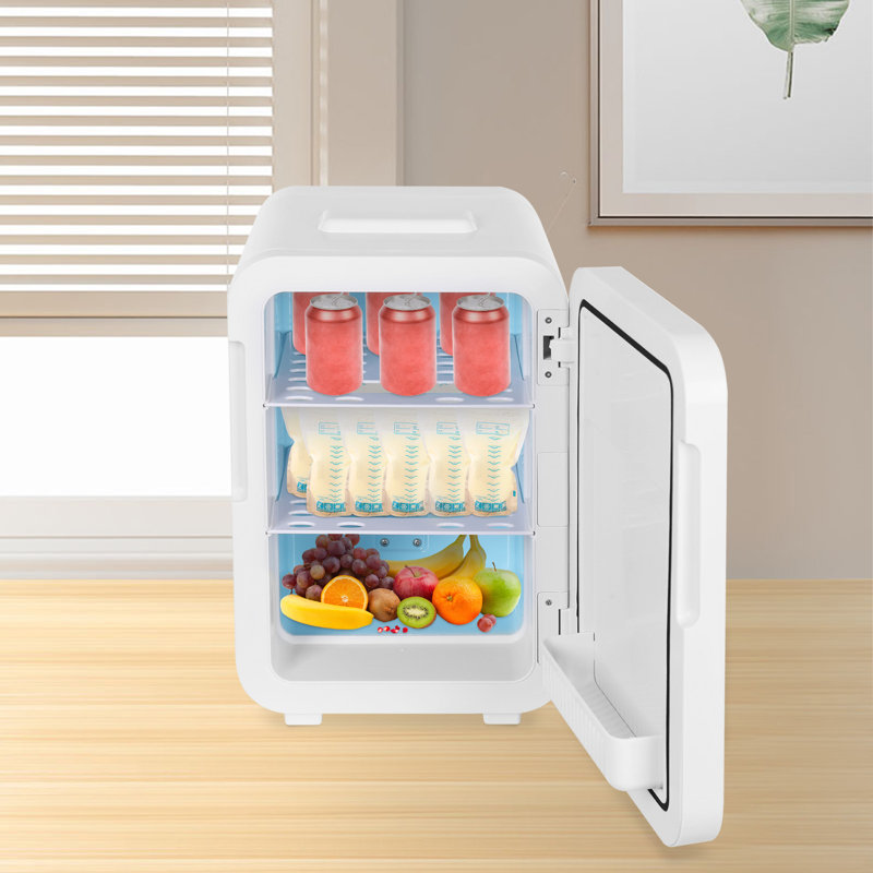 0.57 Cubic Feet Portable Freestanding Mini Fridge