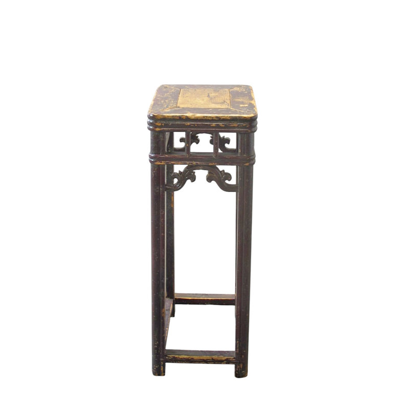 19th Century Chinese Elm Pedestal Table