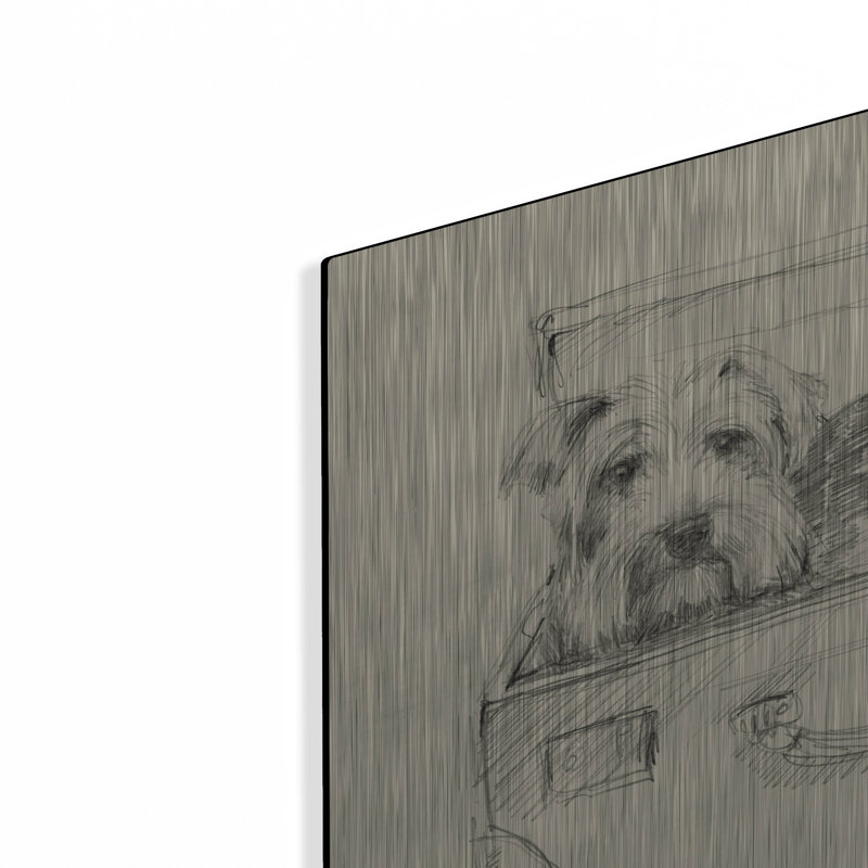 Art mural en métal Winston Porter «Stowaway I» par Ethan Harper, H 12 po x l 16 po