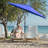120" Market Patio Umbrella, Octagonal, Navy-1990716194-1993895533