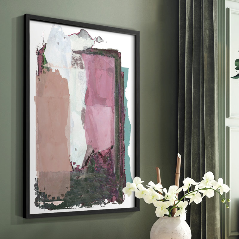 Impression encadrée Brights Soft Wash II - bois massif, Noir, H 20 po x l 16 po