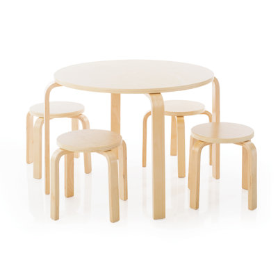 Kids Table and Stool Set