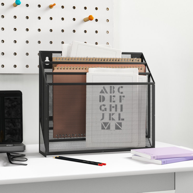 Classeur vertical Wayfair Basics® Blazek, Noir