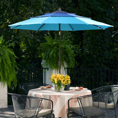 Parasol de patio à 3 niveaux 10 pi