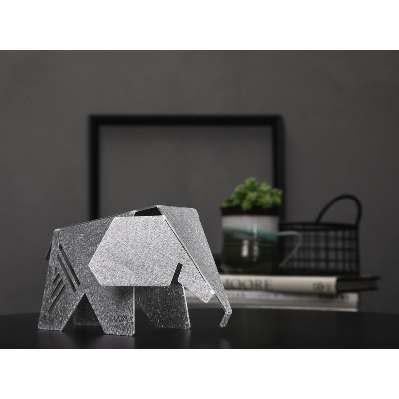 Sculpture en aluminium 6 "Origami