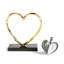 Heart Dreidel Sculpture