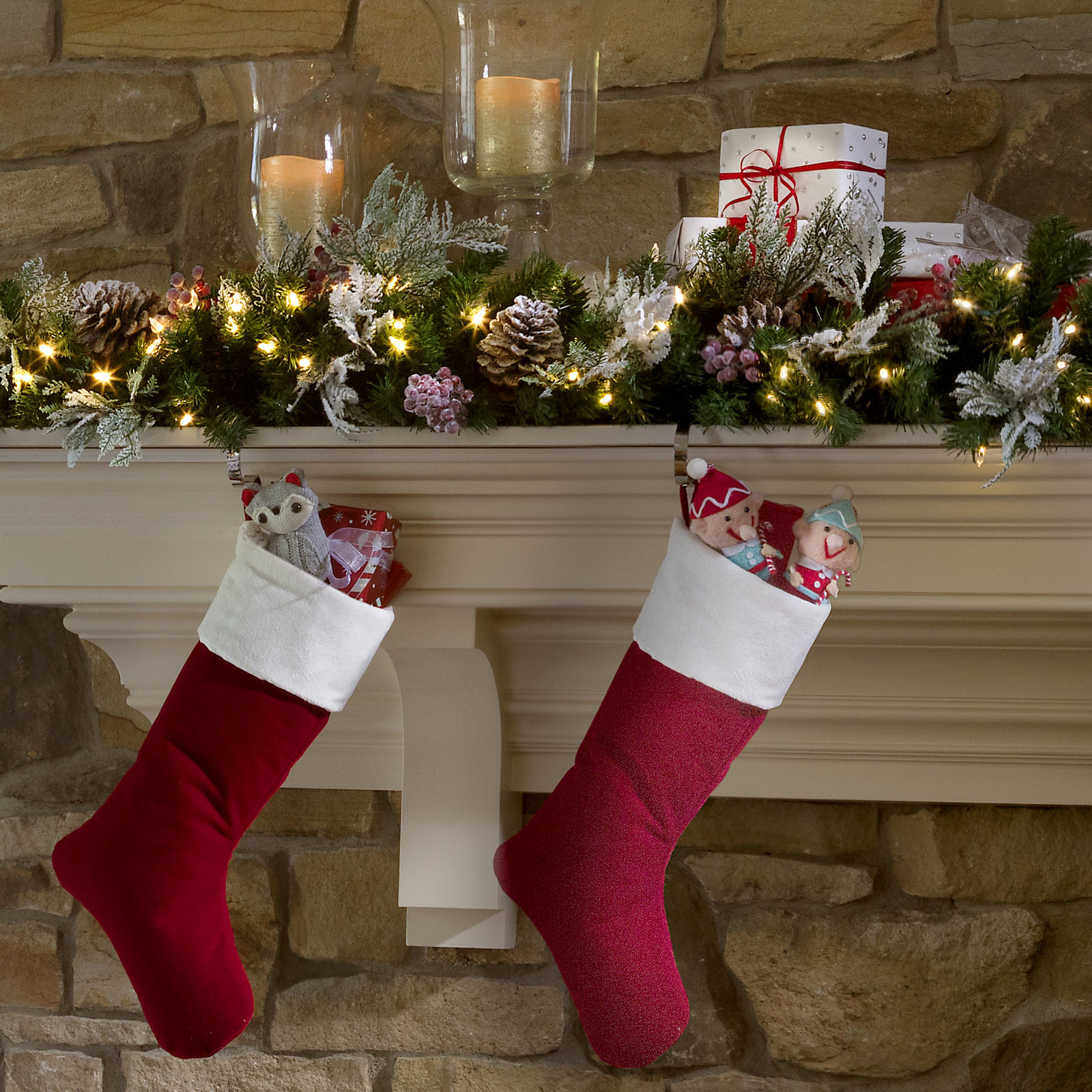 The Holiday Aisle® Stocking Holder, Silver