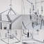 Lustre en fer de style lampadaire Buelex-658292614-658292609