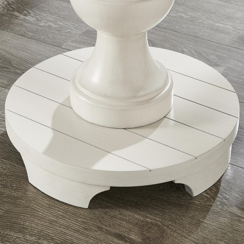 Table de bout Caesar, Blanc
