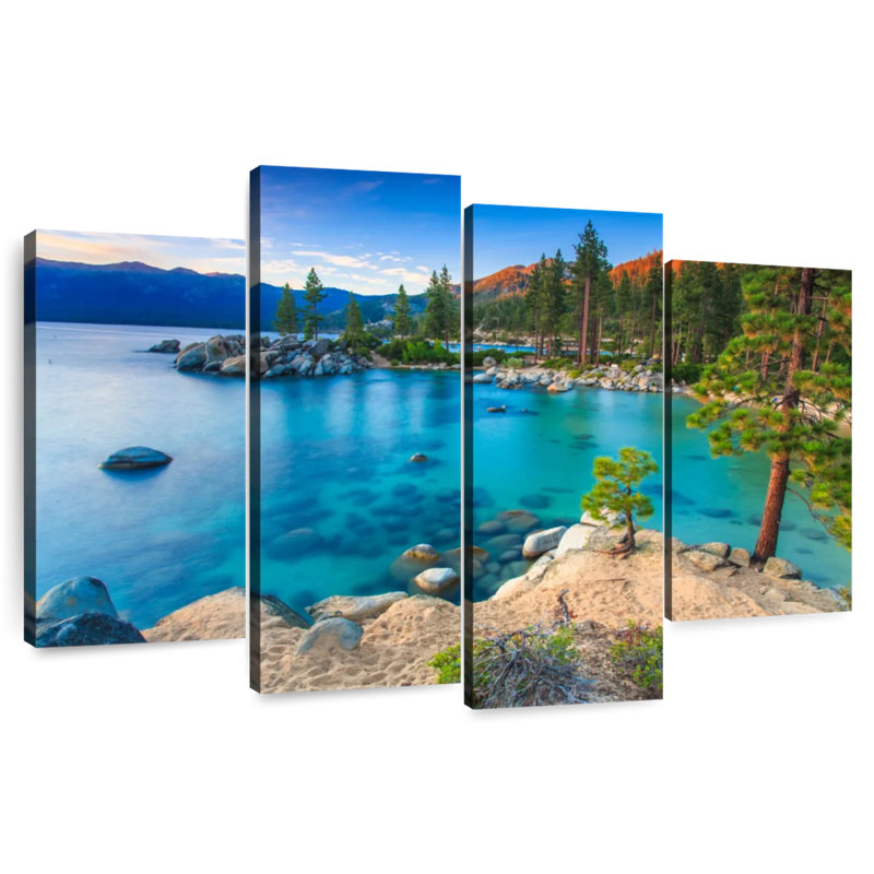 Alvord Mesmerizing Lake Tahoe, 54" H x 84" W