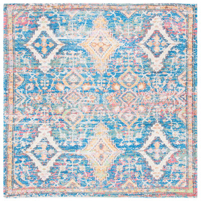 Amanda Hand Loomed Performance Geometric Rug