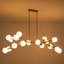 Lustre spoutnik linéaire à 18 lumières Kaynen-119603081