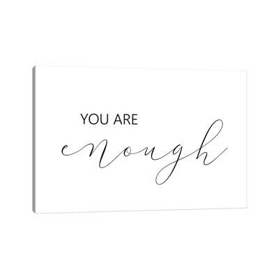 " You Are Enough " by Pixy Paper