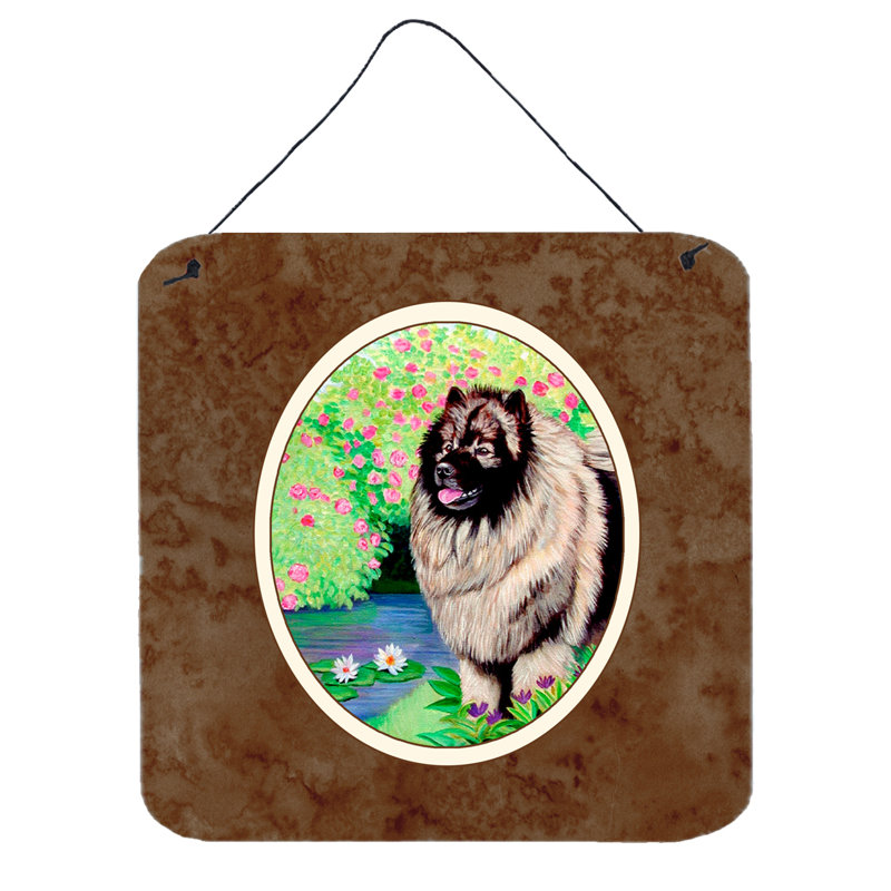 Décoration murale keeshond