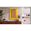 Six Fish Pattern Modern - Wrapped Canvas-447613900-447613893