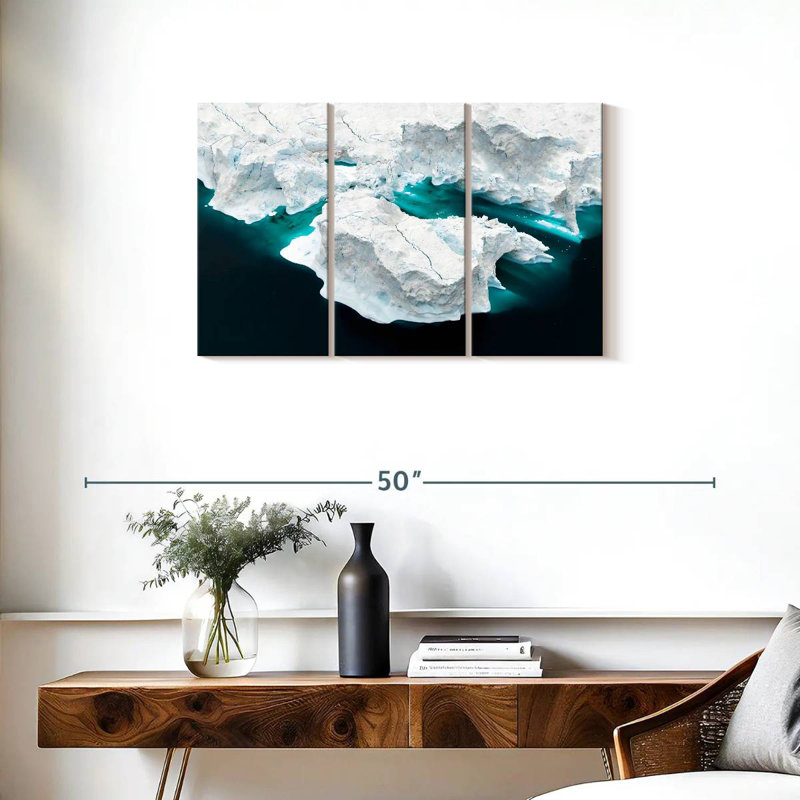 Glaciers d'Alvord Ilulissat, H 20 po x l 33 po