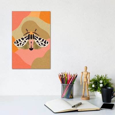 Moth by Sagmoon Paper Co. - Wrapped Canvas Painting