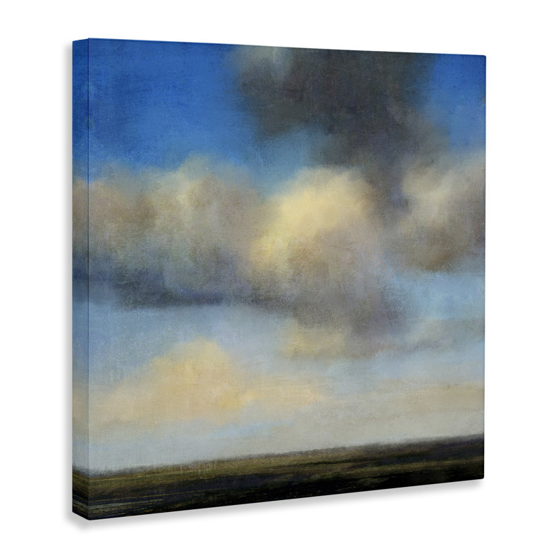 «Clouds Over Countryside» par Suzanne Nicoll, H 24 po x l 24 po