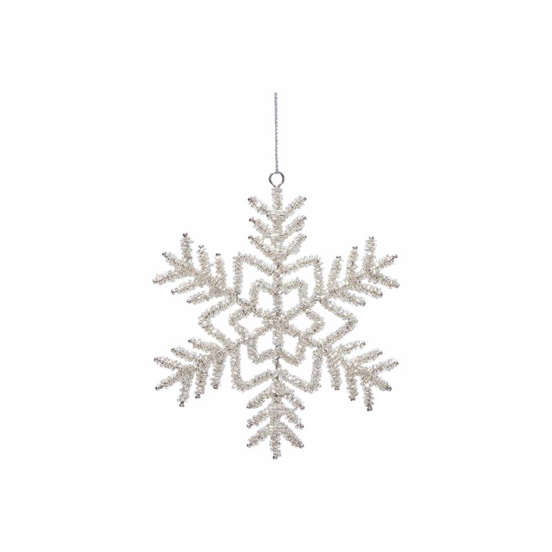 6'' Metal Holiday Shaped Ornament