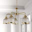 Asner 5 - Light Shaded Chandelier-1680770379