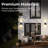 Ferenc Outdoor Aluminum Solar LED Wall Sconce
