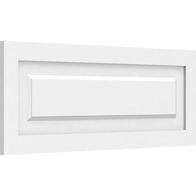 Panneau mural Harrison 3D en blanc