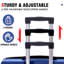 Valise rigide, valises en ABS léger et durable avec roues doubles, valise extensible 28 po à carreaux
