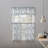 Maree Geometric Semi-Sheer Rod Pocket Kitchen Curtain Valance and Tiers Set-47502879