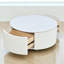 Table basse ronde avec rangement-1938947594