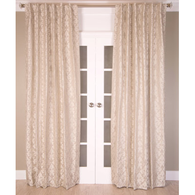 Myers Semi Sheer Curtain Single Panel