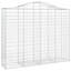 Dakota Fields Arched Gabion Baskets Galvanised Iron-1706140639-1706140648
