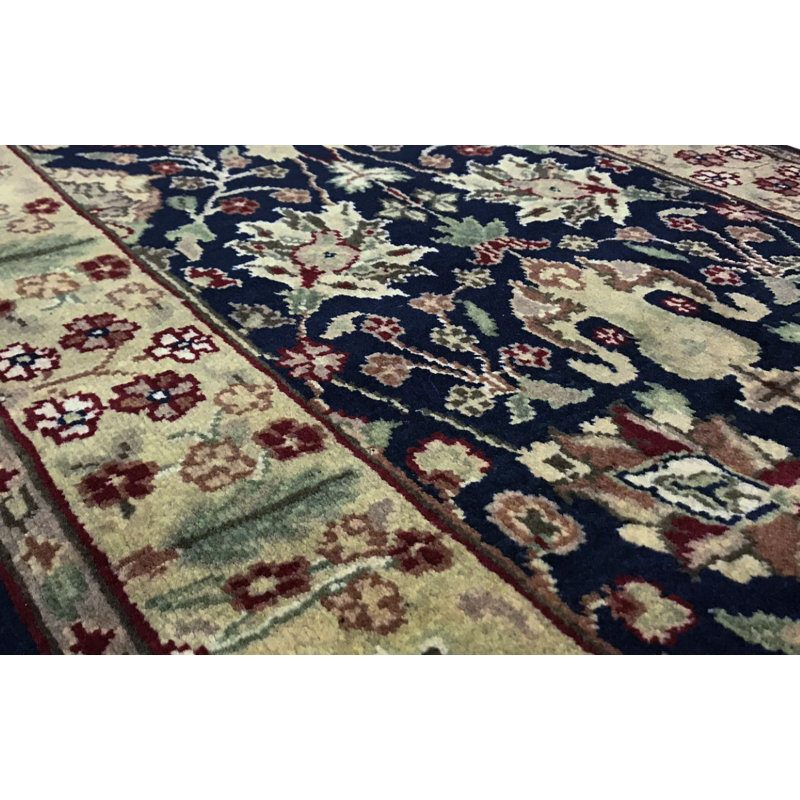 Chemin de table ivoire et doré noué à la main de haute qualité