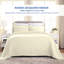 Ensemble de couvre-lit et taies décoratives 100 % coton texturé à médaillon de style moderne et contemporain Swanton-113476028-113476019