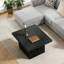 Table basse carrée en bois-266109666