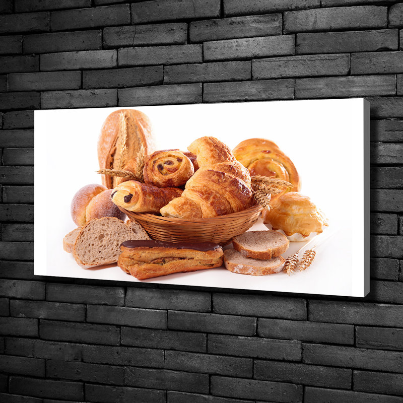 Bread - Print, Canvas, 50cm H x 100cm W x 2cm D