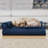  Plush & Velvet Deluxe L-Chaise Orthopedic Pet Bed-1731456802-1731456803-1719863078