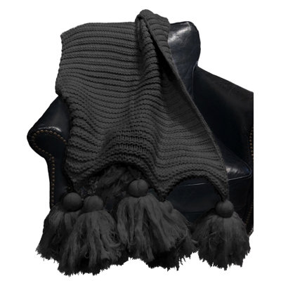 Knitted Throw Blanket