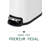 Acento Curved Rectangular Soft Close Premium Pedal Waste Bin-113453535