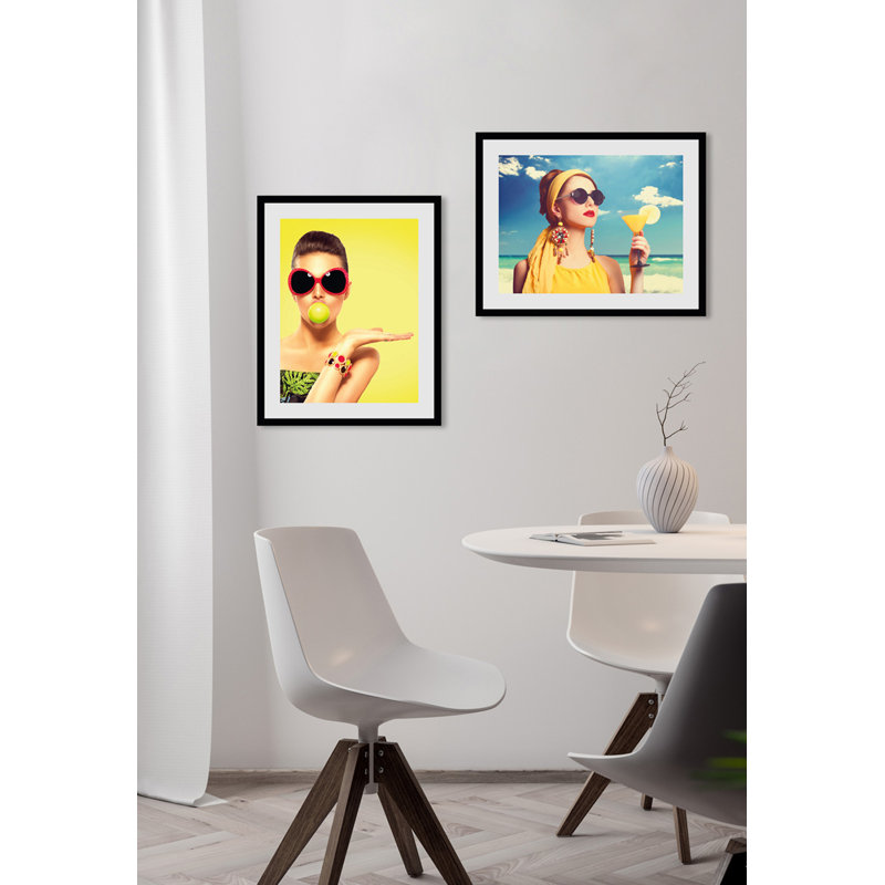 Woman - Single Picture Frame Print, 40 cm H x 30 cm W