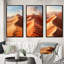 "Sables mystiques égyptiens", 3 pièces sur toile-370639780-370639785