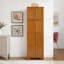 Armoire de rangement 72,4 po de hauteur, 8 portes, 4 tablettes - standard-130490275